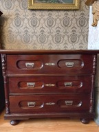 komoda antyk drewno duża