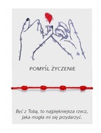 Bransoletka 7 węzłów prezent Pomyśl Życzenie