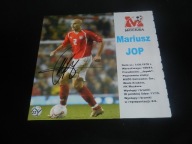 Autograf - Jop Mariusz for.20x20 (kartka z książki Smak Sukcesu)