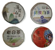 TEA Planet - Herbata Biała - 4 różne krążki po 5-6 g.