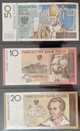 POLSKA - Zestaw banknotów kolekcjonerskich - KOMPLET