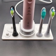 Podstawka Sonicare na ładowarkę, 2 szczoteczki i 4 końcówki