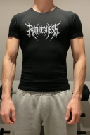 Koszulka sportowa obcisla kompresyjna compression shirt czarna M