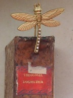 Zakładka do książek z ważką.