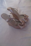 DUNNES SANDAŁKI ZDOBIONE ROZM 39