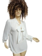 TARANKO koszula bluzka wiązana przy szyi 36/38