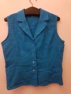 ZACCO BLUZKA LNIANA LEN R. 40/42 M/L ORYGINALNA