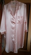 Elegancki łososiowo-brzoskwiniowy szlafroczek - UK40/42 !!!