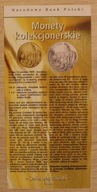 FOLDER EMISYJNY NBP DO MONET 2 zł i 20 zł 1999 WILK - WILKI