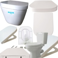 DESKA SEDESOWA WC DO ROCA GAP WOLNOOPADAJĄCA TWARDA ANTYBAKTERYJNA POKRYWA