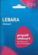 Lebara NL +31 holenderski Starter Karta SIM Card €0