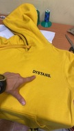 Bluza żółta z logo DYSTANS - Haft komputerowy ( Damska, Męska)
