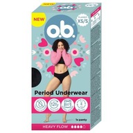 O.b. Period Underwear 1 szt dla kobiet Majtki menstruacyjne xs/s