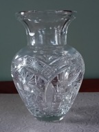 DUŻY WAZON KRYSZTAŁOWY PRL