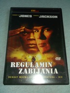 REGULAMIN ZABIJANIA Tommy Lee Jones Samuel Jackson - DVD Lektor polski