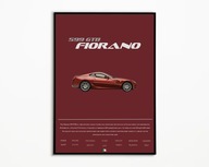 PLAKAT FERRARI 599 GTB FIORANO IDEALNY NA PREZENT OBRAZ NA ŚCIANE A3