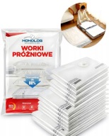 WORKI PRÓŻNIOWE 12SZT NA UBRANIA KOŁDRY MOCNE GRUBE MIX SUPER JAKOŚĆ TRWAŁE