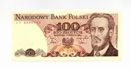 100 zł. 1986r. Ser LP stan UNC Pierwsza seria z rocznika