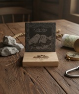 PODSTAWKA KAMIENNA POD KUBEK 10CM NATURAL GRAWER Tatry Góry Rysy