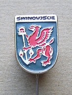 Odznaka herbowa herb miasta Świnoujście