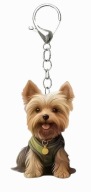 YORKSHIRE TERRIER BRELOK ZAWIESZKA DO KLUCZY TORBY PLECAKA AXEL