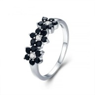 Pierścionek s5 Platerowany Platyną CZ / Spinel – Franko R 7 (15)