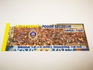 bilet LECH Poznań - POGOŃ Szczecin 10.10.2001