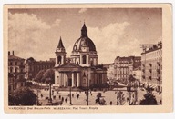 WARSZAWA Plac Trzech Krzyży kościół Aleksandra 1941r.