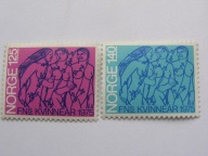 Norwegia - Dzień Kobiet - Mi. 698-99 **