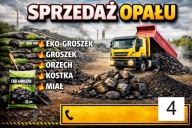 REKLAMA BANER SPRZEDAŻ OPAŁU PELLETU PELLET EKOGROSZEK 100X50 W4