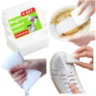 MAGICZNA GĄBKA do Czyszczenia Plam Usuwa Brud GRUBA 5 sztuk