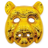Maska VIPa SQUID GAME Świnia Prosiak Przebranie Halloween Złota Uniwersalna