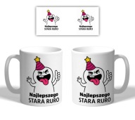 Kubek „Najlepszego Stara Ruro” – śmieszny prezent z humorem