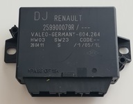 MODUŁ STEROWNIK PARKOWANIA PDC RENAULT 259900079R
