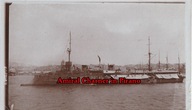 508A FRANCUSKI OKRĘT PANCERNIK AMIRAL CHARNER PORT PIRANO KUK AUSTRO-WĘGRY