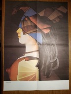 Plakat Roman Cieślewicz Dziewczyna z perłą(?) 1983