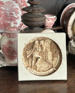 OBRAZ PŁASKORZEŹBA ROMEO JULIA MARMUR ALABASTER