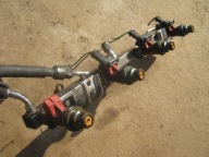 Saab 9-5 2,3t Listwa wtryskowa Wtryski CZERWONE Komplet