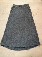 Spódnica szara melanż długa na gumce Zara Rozm. XS