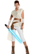 STAR WARS Gwiezdne Wojny REY DELUXE Licencja Strój Kostium Przebranie r. M