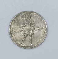 WATYKAN - 50 centesimi 1930 - PIUS XI - ładna