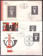 Austria CEPT Europa koperty FDC 1960 (1)