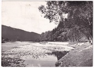 Rajcza widok na Sołę 1971r obieg do Zabrze