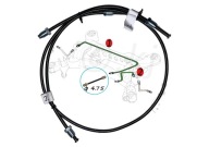 BMW e87, e88, e90, e91 Sztywne przewody hamulcowe tylnej belki OE / stalowe