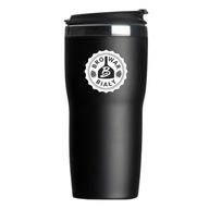 Unikatowy kubek termiczny z logo Browaru Białego! – kolor czarny