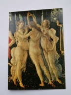 Sandro Botticelli - pocztówka - obraz WIOSNA (fragment)