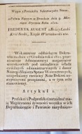 Magazyny wojskowe Królestwo Polskie 1812 r.