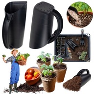 NABIERACZKA OGRODOWA ZIEMI NABIERAK DO PIASKU NAWOZU LEKKA ŁOPATKA SZUFELKA