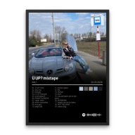 Plakat MIÜ „Ü UP? mixtape” A3