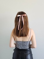 Kokarda do włosów zapinana na klamrę